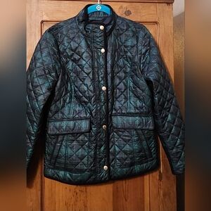 Talbots Lighweight Plaid Jacket Size S
